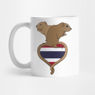 Gerbil Thailand (light) Mug